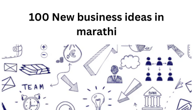 100 New business ideas in marathi